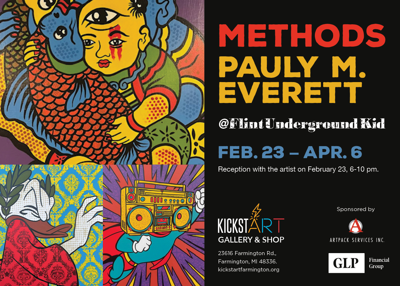 KickstART Gallery Reopens with Pauly M. Everett Exhibition